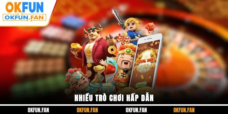 Nổ Hũ OKFUN - Trò Chơi Đổi Thưởng Giải Trí Siêu Hấp Dẫn - VOSULI.SBS
