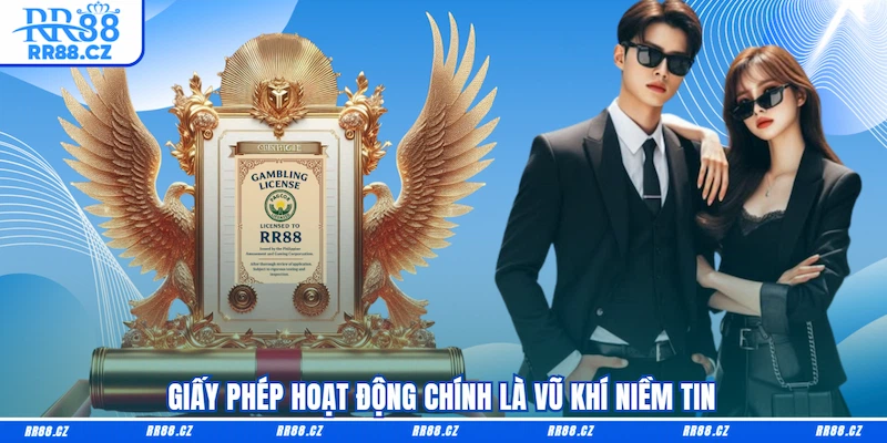 Giấy Phép Hoạt Động RR88 - Bảo Chứng “Vàng Mười” Cho Uy Tín - VOSULI.SBS
